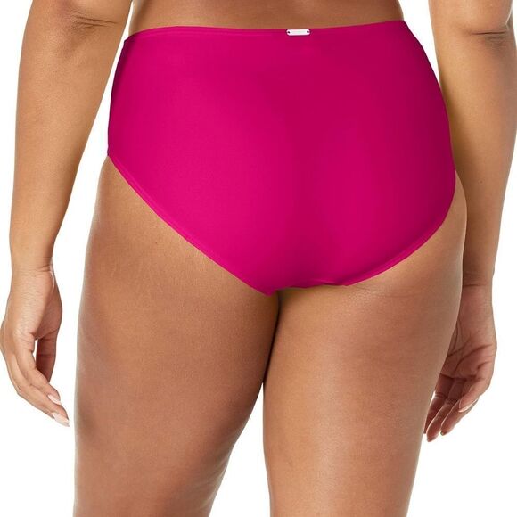 NWT DKNY Women's Standard High Waisted Full Coverage Bikini Bottom Bathing Suit - Picture 3 of 7